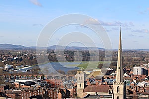 A view From Worcester Cathedral