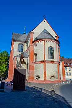 View of Wurzburger Cathedral in Germany photo