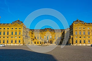 View of Wurzburger Residenz in Germany photo