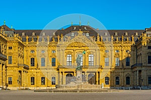 View of Wurzburger Residenz in Germany photo