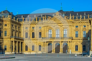 View of Wurzburger Residenz in Germany photo