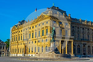 View of Wurzburger Residenz in Germany photo