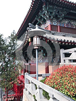 View of Xiangshan Temple on East Hill in Longmen