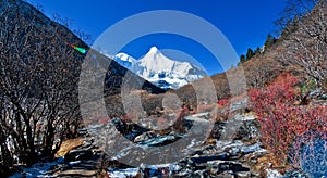 View of Yading,Qinghai 3