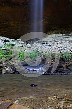 View of the Yahoo Falls Area, Kentucky