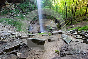 View of the Yahoo Falls Area, Kentucky