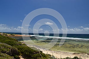 View of Yallingup Beach in SW Australia