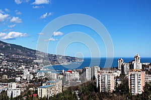 View of Yalta city