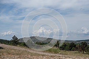 The view of Yalta from the mountain Ai-Petri, Crimea