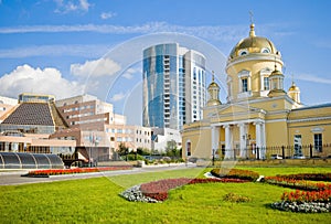 View of Yekaterinburg city