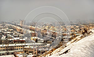 View of Yerevan from Erebuni Fortress