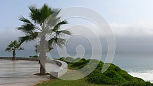 View from the Yitzhak Rabin park in Miraflores, Lima