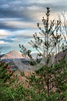 View of Yonah Mountain
