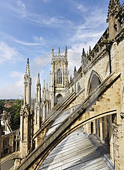 A View of York from York Minster photo