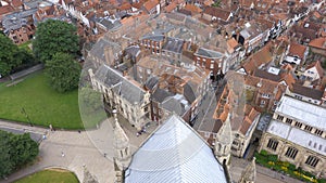 A view of York from York Minster