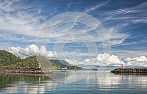 View from Yorkeys Knob pier