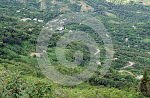 View of Yungas - Bolivia