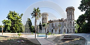 view of the Yusupov Palace in Koreiz Big Yalta