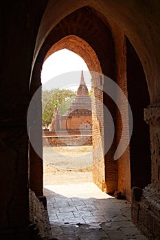 View from Ywa Haung Gyi temple