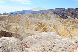 View from Zabriskie Point, California, USA.