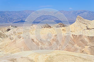 View from Zabriskie Point, California, USA.