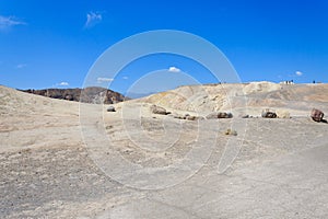 View from Zabriskie Point, California, USA.