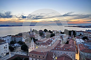 View of Zadar, Croatia photo