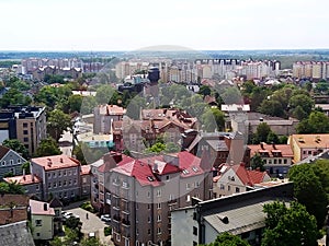 View of Zelenogradsk from the Ferris wheel. â„–2