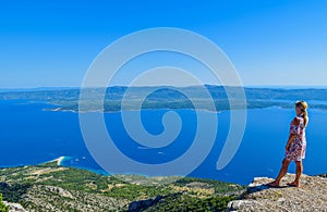 View of Zlatni Rat beach