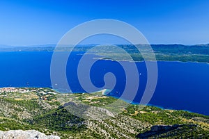 View of Zlatni Rat beach