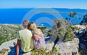 View of Zlatni Rat beach