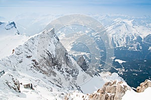 View from Zugspitze photo