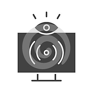 Viewers icon vector image.