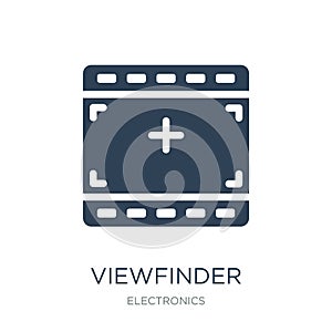 viewfinder icon in trendy design style. viewfinder icon isolated on white background. viewfinder vector icon simple and modern