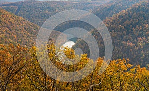 Viewing platform at Coopers Rock State Forest WV