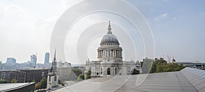 Viewing platform of One New Change Mall - LONDON, ENGLAND - SEPTEMBER 14, 2016 photo