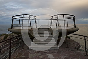 Viewing-point to the sea