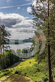 Viewpoint in Aukstaitija National Park