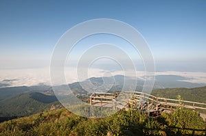 Viewpoint at Doi Inthanon National Park