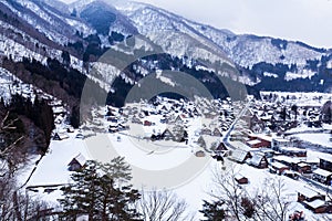 Viewpoint at Gassho-zukuri Village