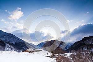 Viewpoint at Gassho-zukuri Village