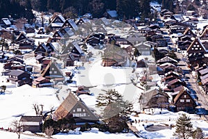 Viewpoint at Gassho-zukuri Village