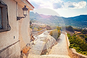 Viewpoint in Guadalest, Spain