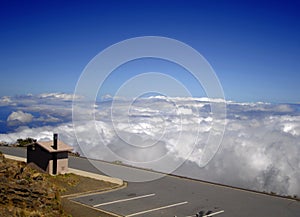 Viewpoint Haleakala old volcano photo