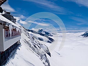 Viewpoint on Jungfraujoch photo