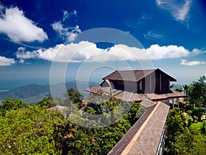 Viewpoint at the Langkawi island. Malaysia