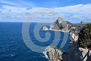 Viewpoint at Mirador es Colomer, Mallorca