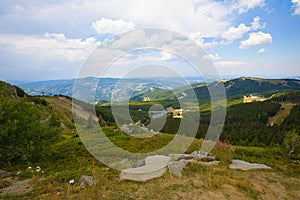 Viewpoint at Monte Cimone in Italy