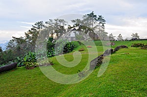 Viewpoint in national park. Huai Nam Dang. Thailand