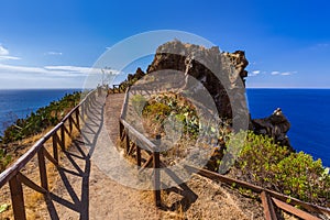 Viewpoint near The Christ statue on Madeira island - Portugal